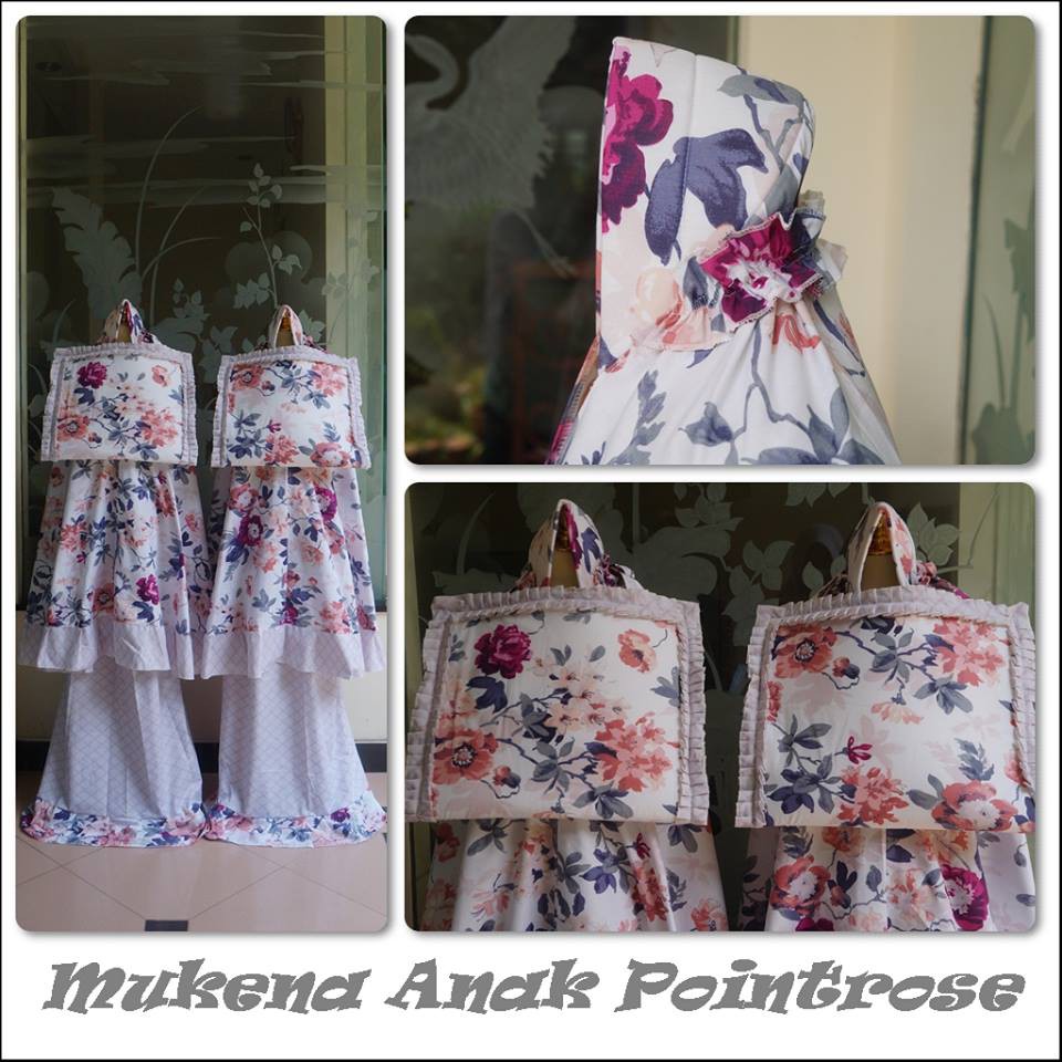 Mukena Pointrose Sajadah Dewasa