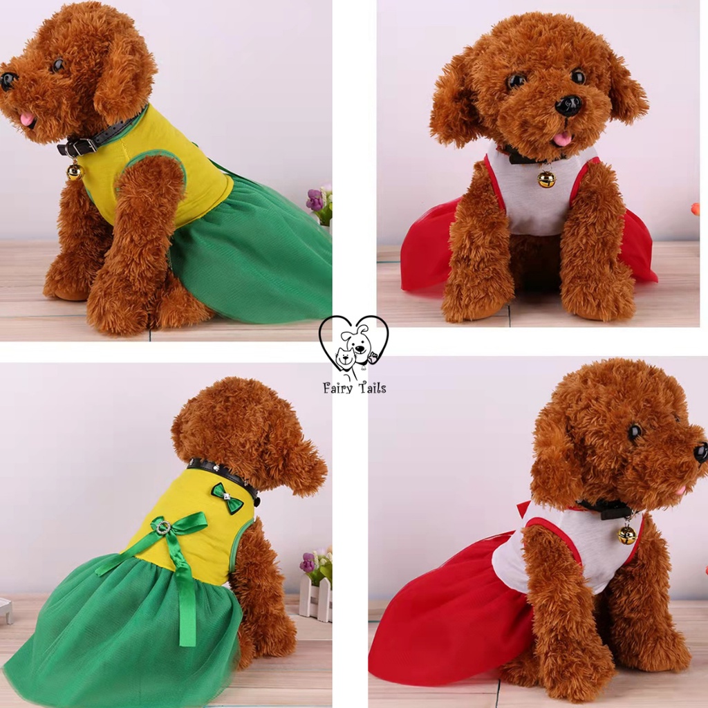 Gaun Pesta Dress Princess Anabul Anjing Kucing / Party Dress Gown for Pet Dog and Cat / Clothes Baju Pakaian Anjing Kucing