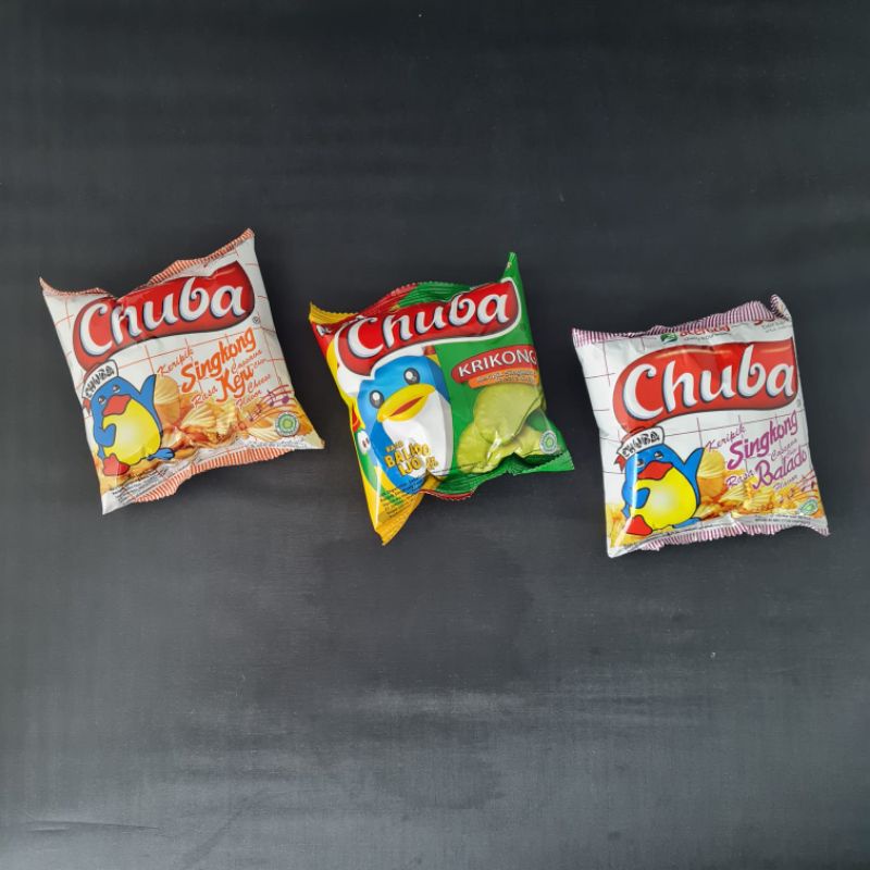 

Chuba Keripik Singkong Balado / keju / balado Ijo per pcs