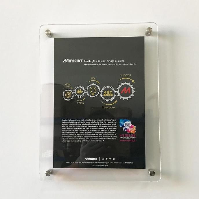 

[[[ TERSEDIA COD ]]] Frame Akrilik A3+ / Acrylic Mount Display A3 Plus