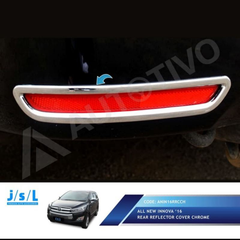 Ring reflektor bumper belakang grand new Innova 2016 jsl