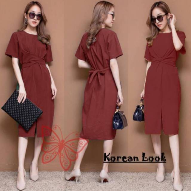 (REAL PICT) ATASAN WANITA MURAH DRESS - DRESS YUKE