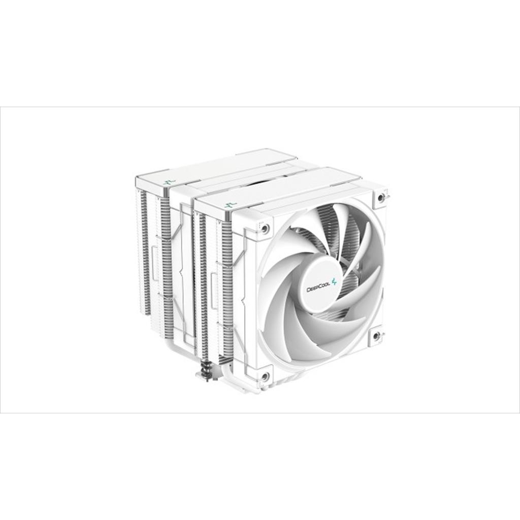 HSF DeepCool AK620 WHITE | Twin Tower 120mm Air CPU Cooler Intel / AMD