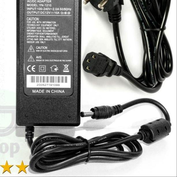 ✥ Adaptor 12V 10A AC to DC ℮