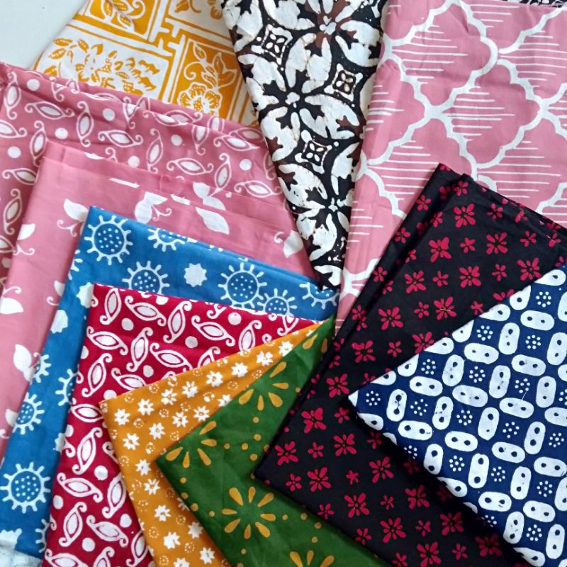 Kain batik perca kain perca batik Perca Batik Cap Kain batik perca kain perca batik Perca Batik Cap