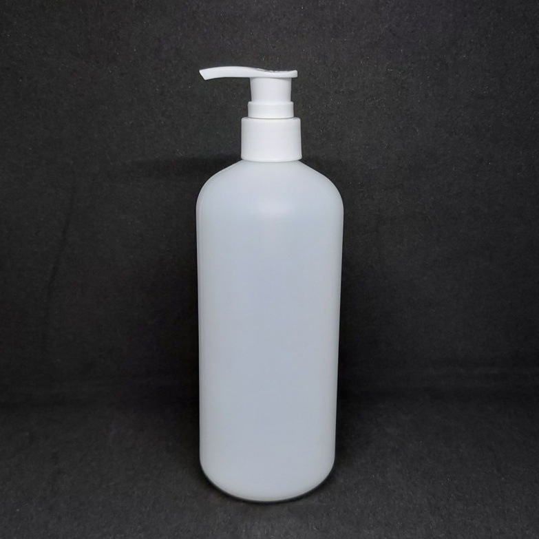 BABEE - BOTOL HDPE 500ML TUTUP PUMP NECK 24 / BOTOL PUMP NECK 24 / BOTOL SABUN / BOTOL HAND SANITIZER