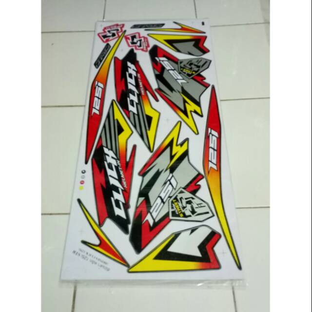 Striping variasi honda vario 125 fi click