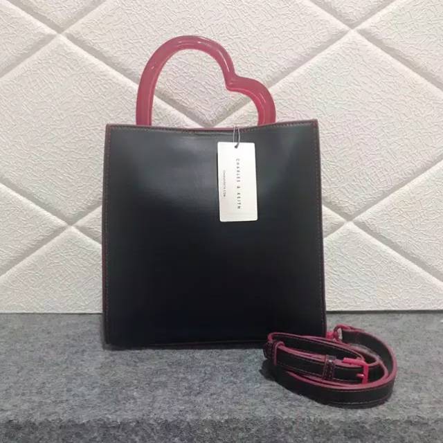 Charles and keith handle bag tote bag sling shoulder bag cnk ck
