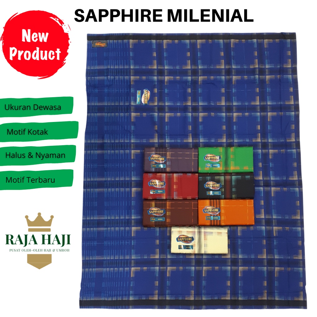 SARUNG SAPPHIRE MILENIAL | SARUNG SAPHIRE MILENIAL