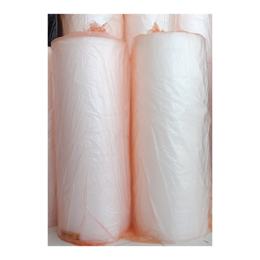 

BUBBLE WRAP / BUBLE WRAP PUTIH / BUBBLE WRAP HIITAM / 50MX1.25M ROLL / PLASTIK ORANGE