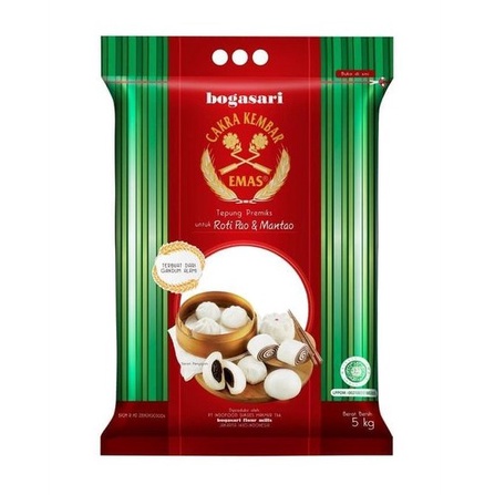 

TEPUNG CAKRA KEMBAR EMAS PAO - 1KG