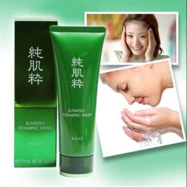 Preloved KOSE Junkisui Foaming Wash