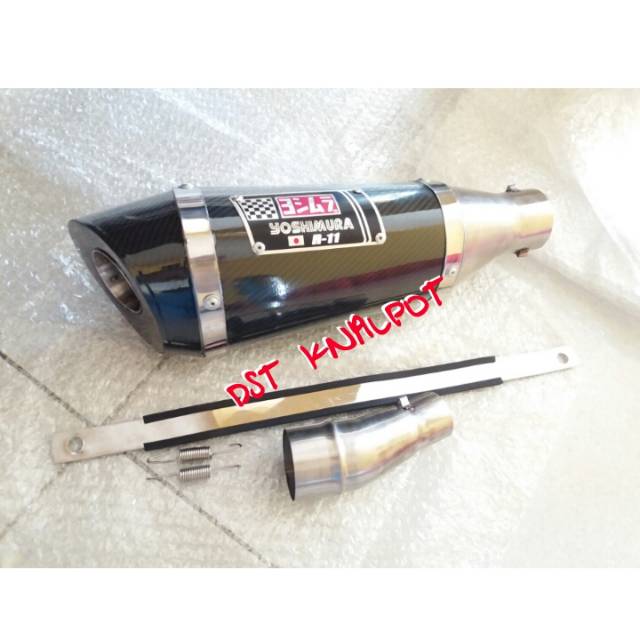 Knalpot yoshimura r11 carbon slip on ninja,r25,cbr