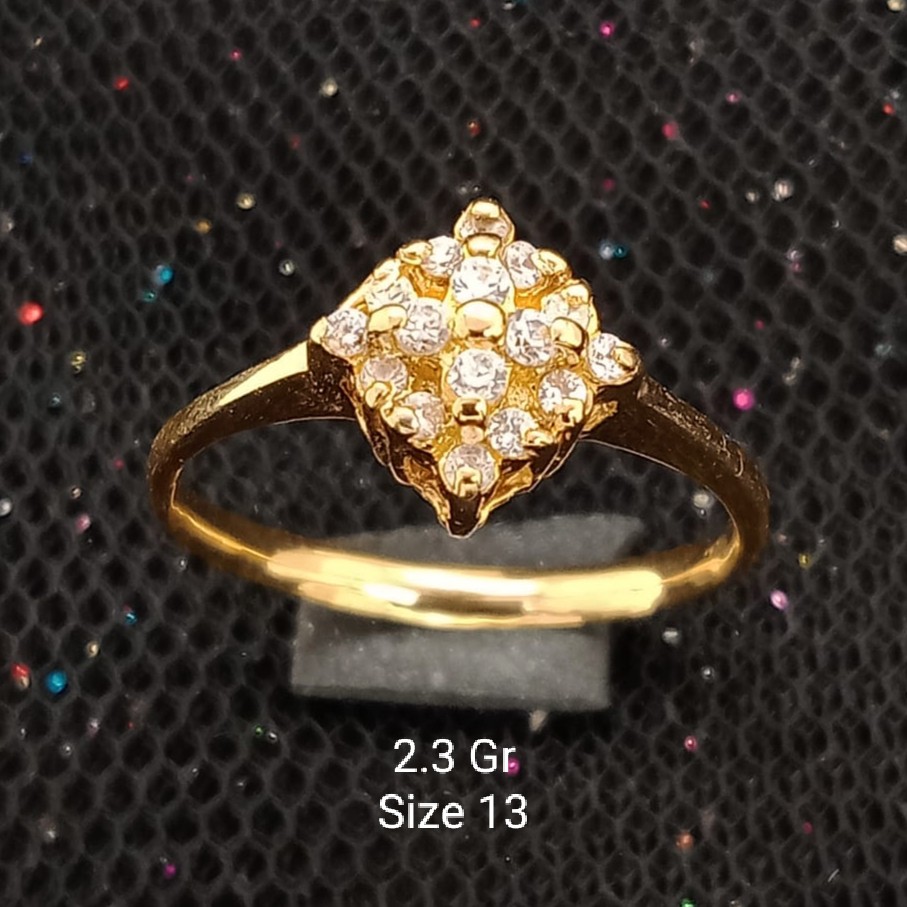 New Cincin Emas 17 K - 2.3 gr Kadar 750 - 2321