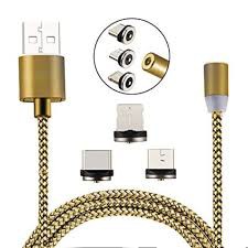 Kabel Magnet 3in1 Iphone type C Android