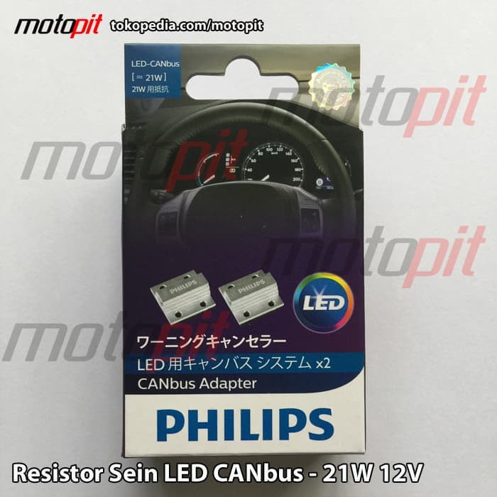 Philips CANbus Resistor LED Sein Sign Sen agar Kedip Normal