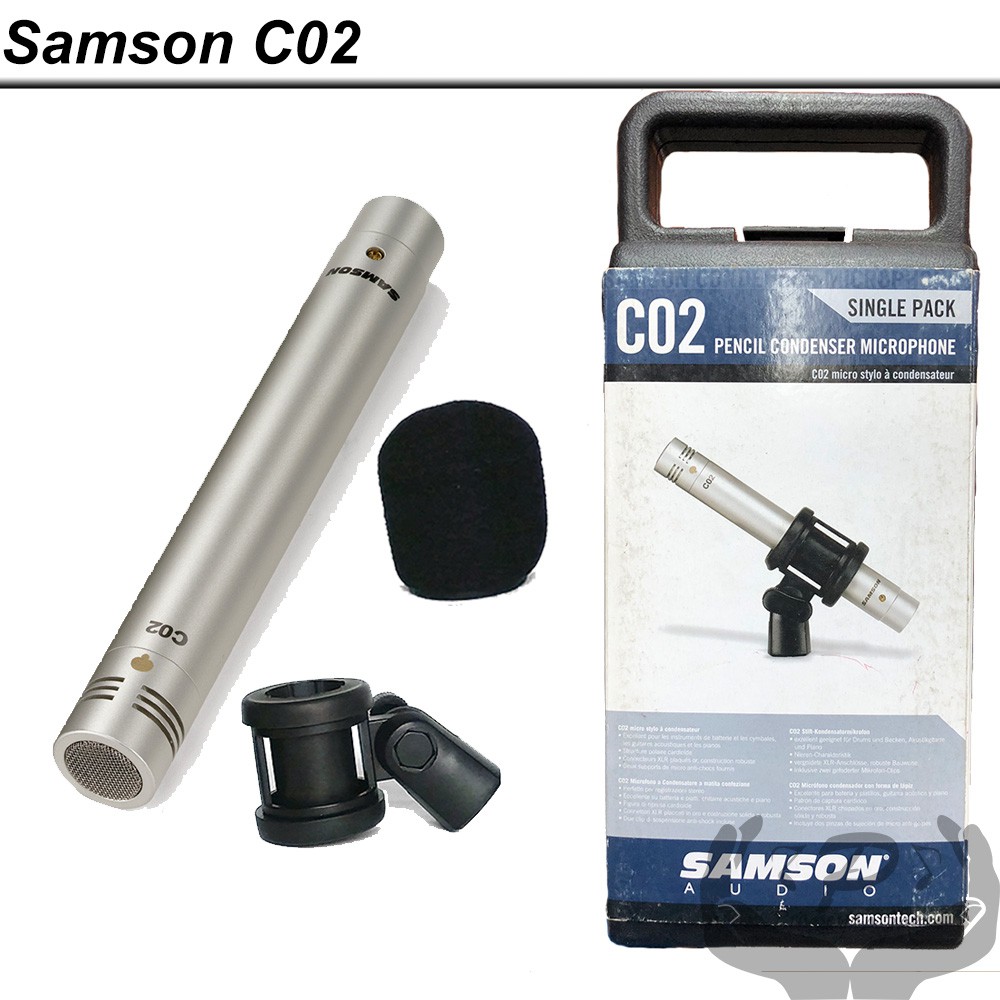 Samson Mic Condenser SAMSON C02 ORIGINAL Kondensor C - 02