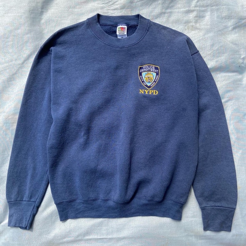 NYPD Sweater Fruit of the loom