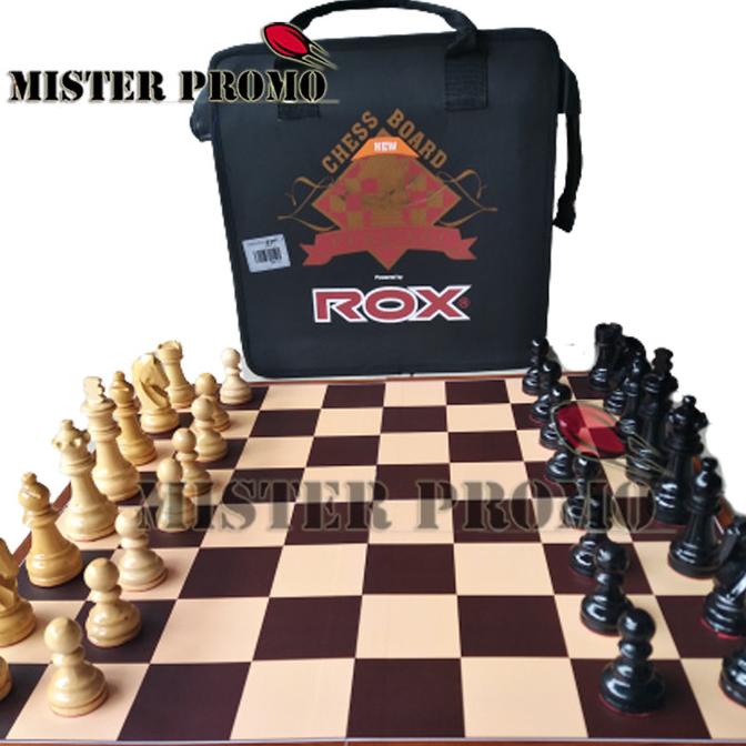 Catur Kayu Percasi Tas ROX