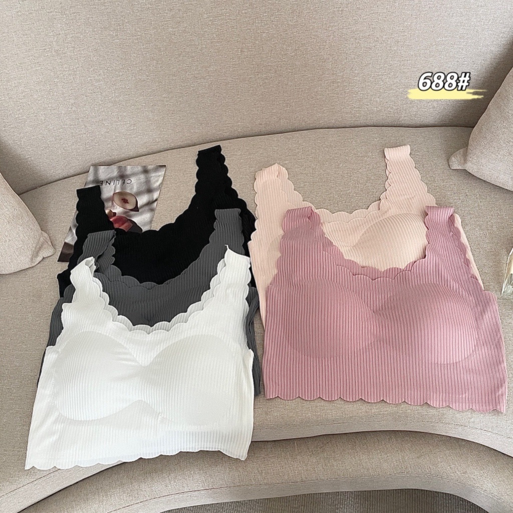 BV.ID BR947 BH SPORT BRA LACE PUSH UP TANPA KAWAT BRALATE ELASTIS DENGAN BUSA BAHAN HALUS