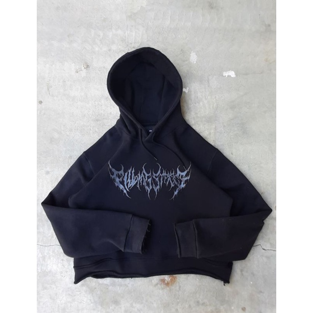 Hoodie crop by fillingstreet