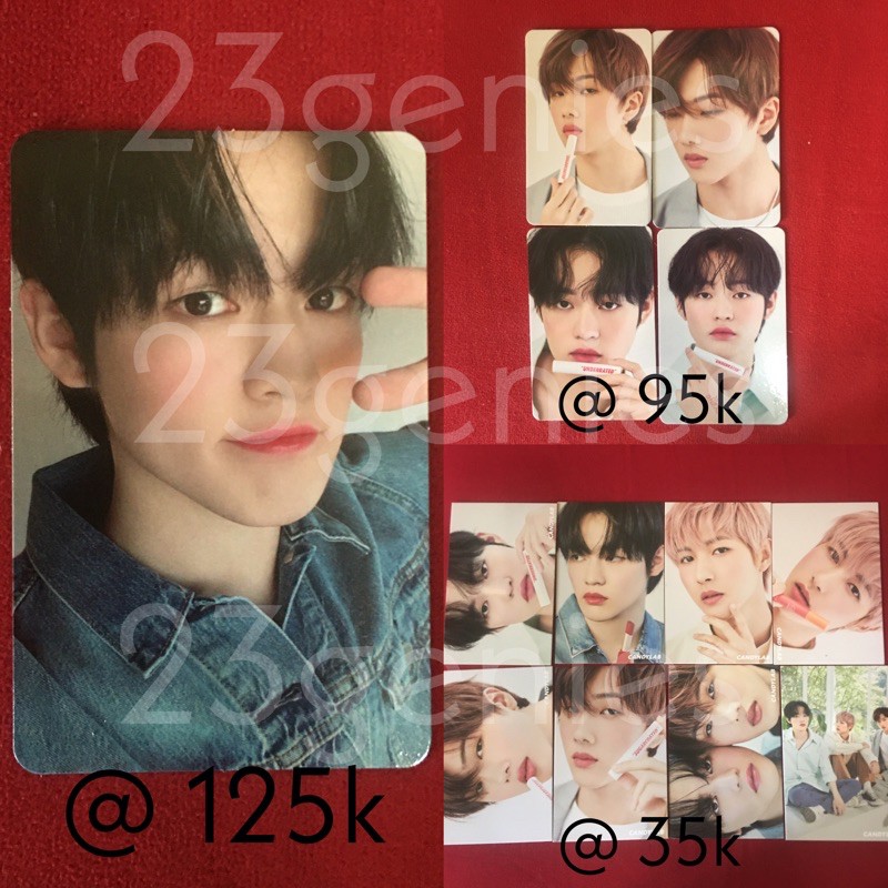 POSTCARD PHOTOCARD CANDYLAB x NCT DREAM CHENLE (SET CHENLE 205k)