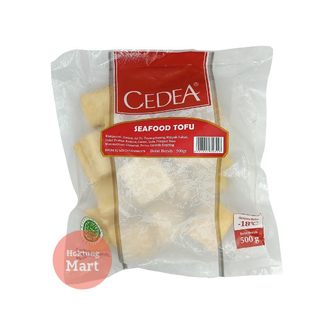 

Cedea Seafood Tofu 500gram Tahu Seafood