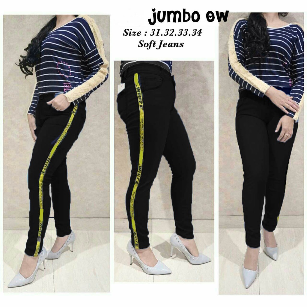 HOPYLOVY CELANA JEANS SHERLY LIST OFW Shopee Indonesia HOPYLOVY CELANA JEANS SHERLY LIST OFW Shopee Indonesia