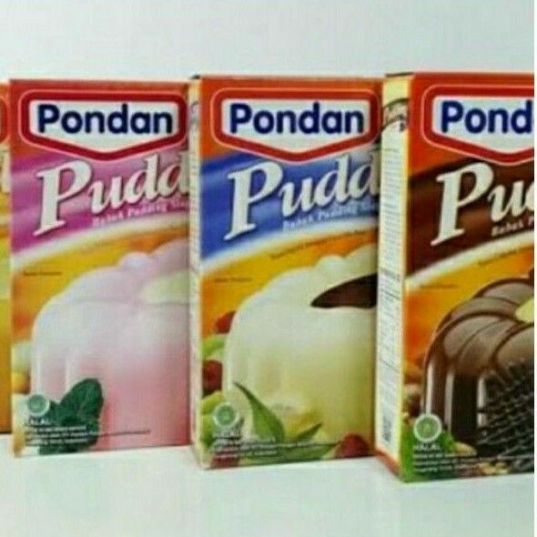 

Pondan Pudding Masak Coklat / Vanila / Strawberry / Mangga 200 gram