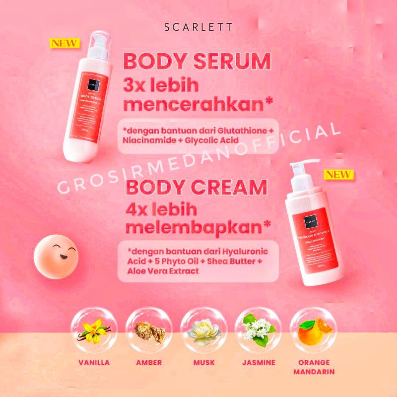 SCARLETT HAPPY SERIES - SCARLET WHITENING BRIGHTENING HAPPY TERBARU!