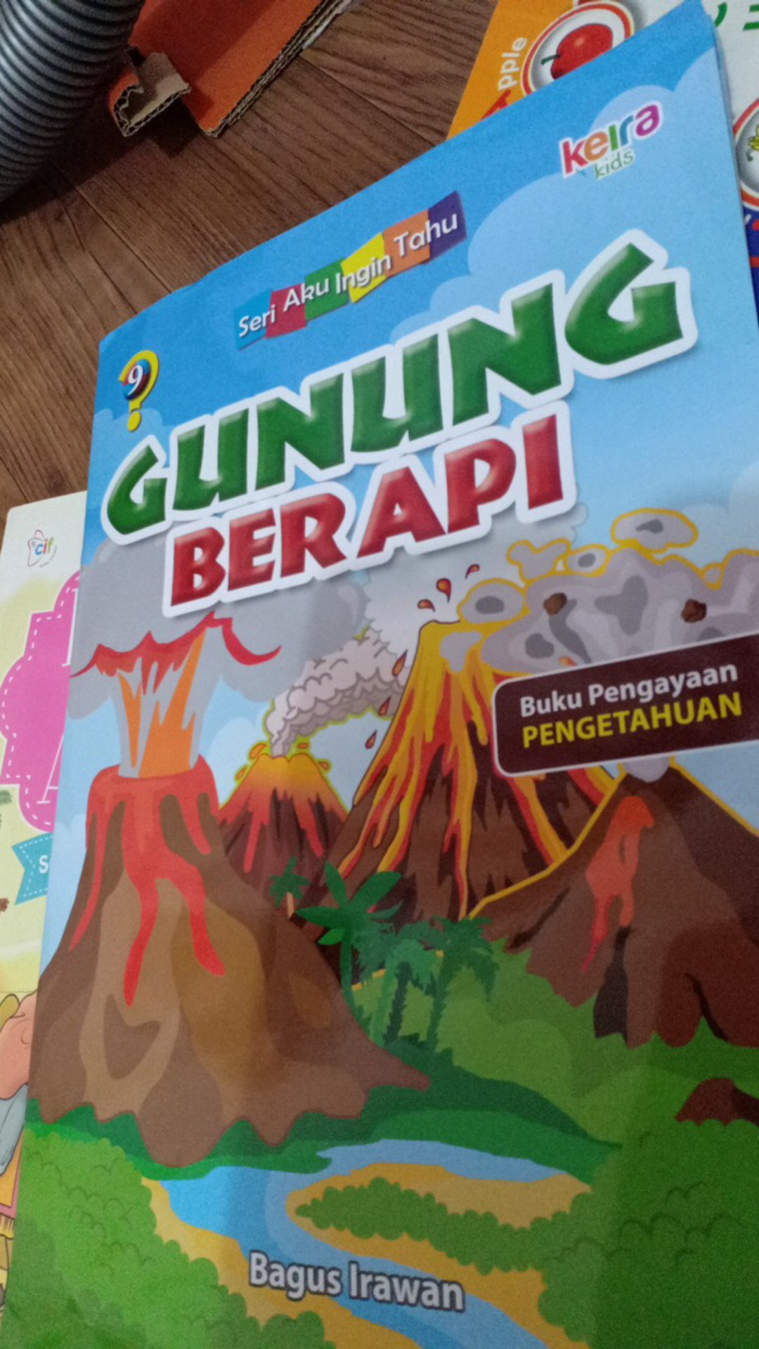 Buku bacaan anak seri aku ingin tahu gunung berapi