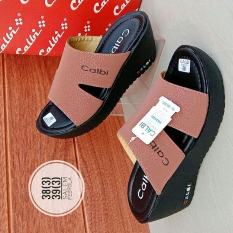 Sandal Wedges Calbi Model/Sandal Wanita Calbi Murah  –IRL.25Au22ѕ