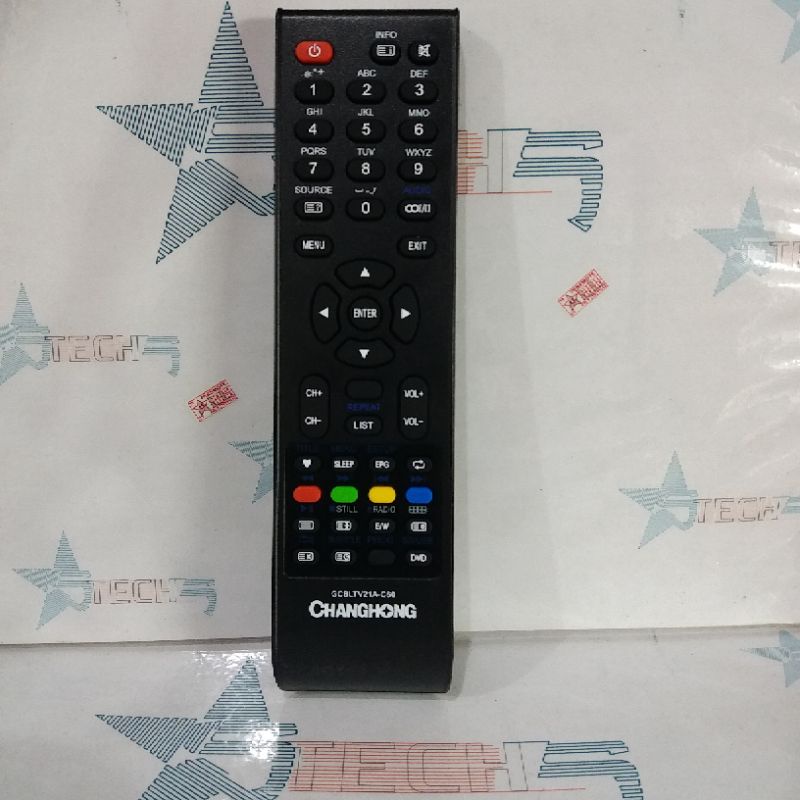 REMOT REMOTE TV CHANGHONG LED LCD ORIGINAL ASLI