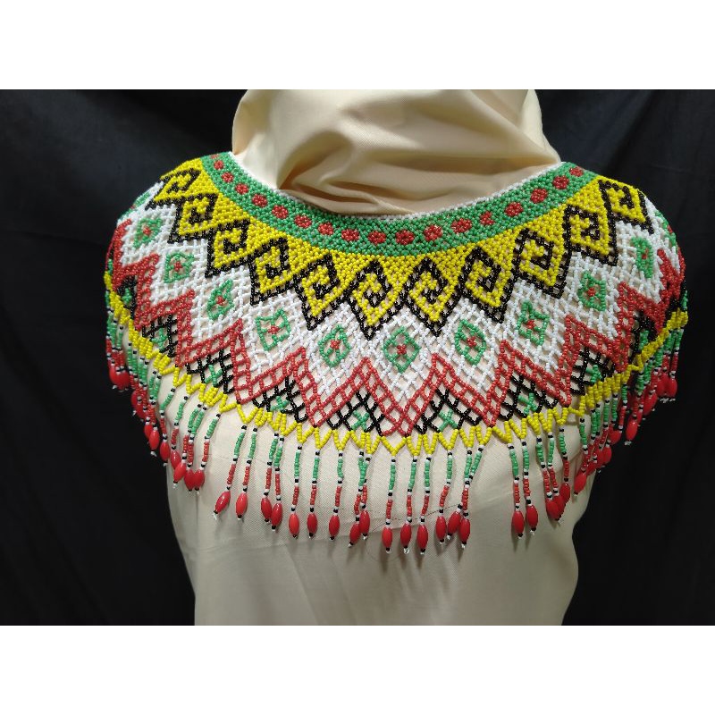 Kalung Teratai Dewasa Manik Adat Dayak Kalimantan