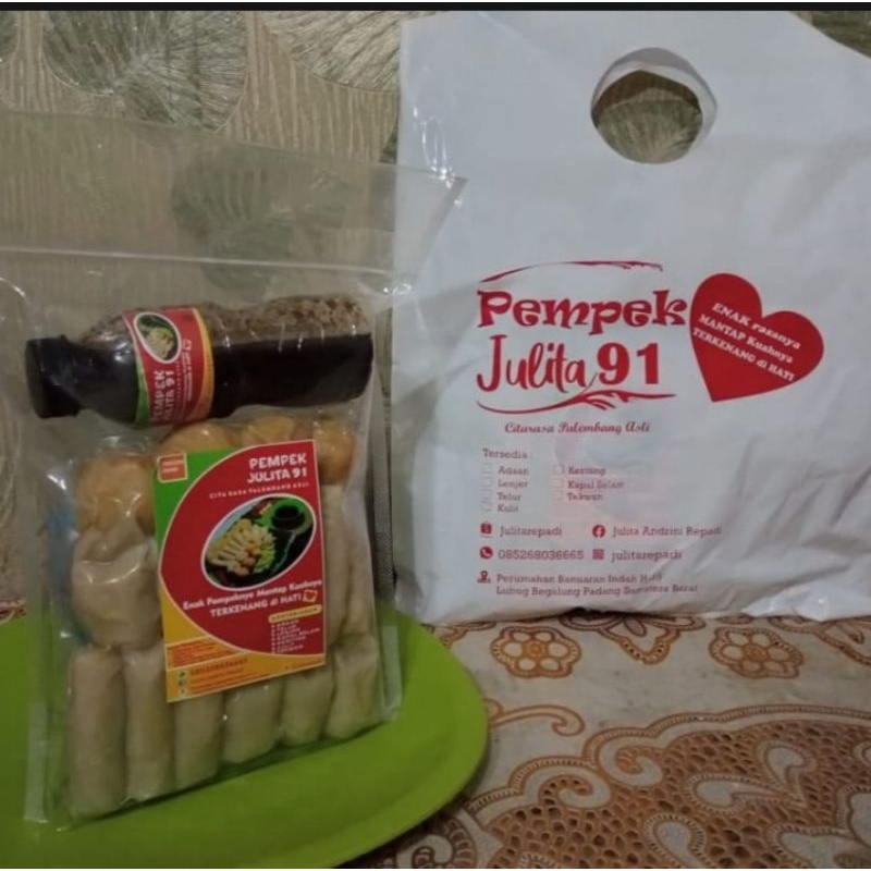 

Pempek Palembang julita91 paket (B) kulit