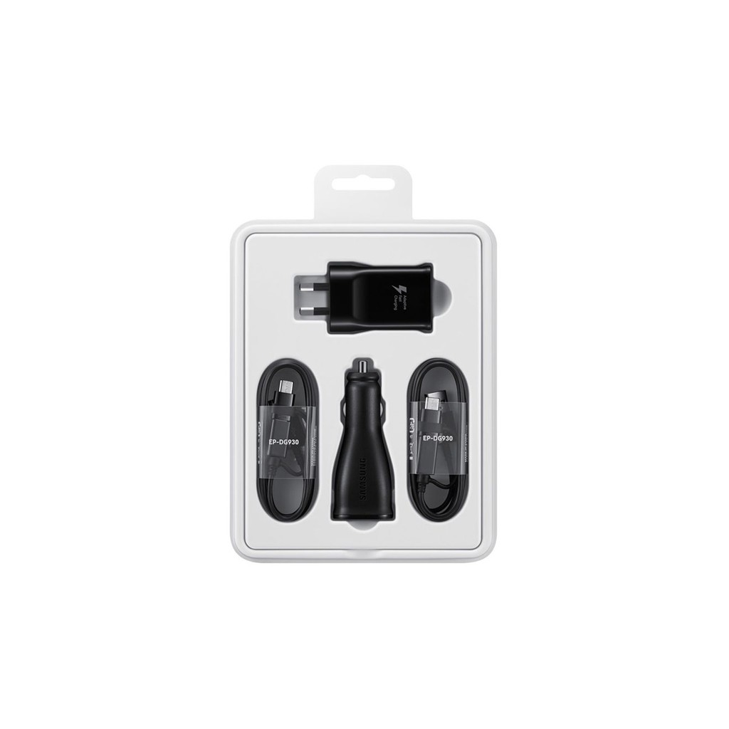 Samsung Charger Pack Fast Micro Type C 15W with Car Charger Resmi