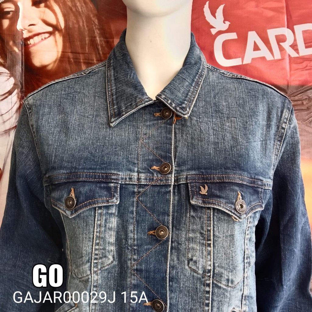 gof CARDINAL GIRL JAKET JEANS CEWEK Pakaian Wanita Outerwear Sweater Jaket Ladys 100% Original!