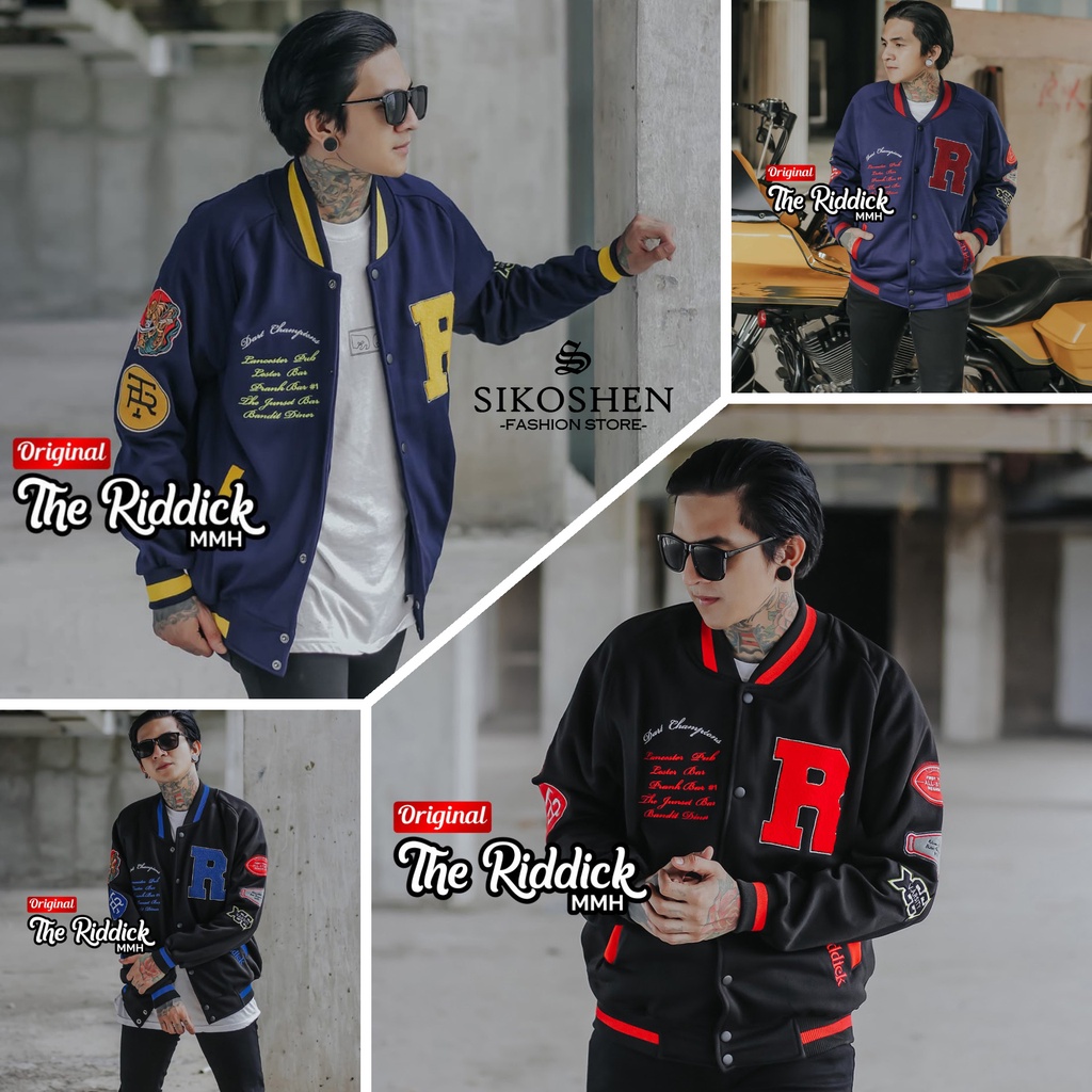 Jaket Baseball Jaket Varsity Original Pria Jaket Distro Pria Keren Jacket Unisex