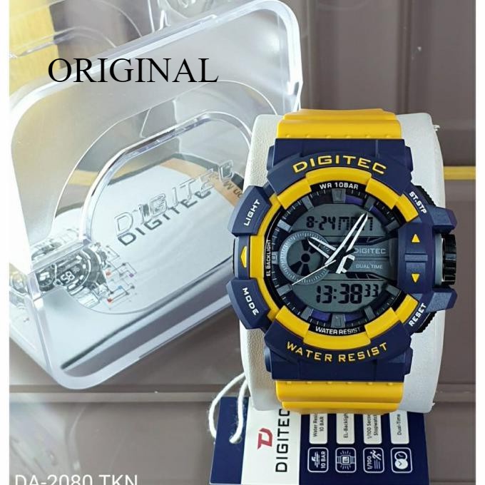 jam tangan pria Digitec DA 2080 / Digitec 2080 / DG 2080 0riginal Anti Air