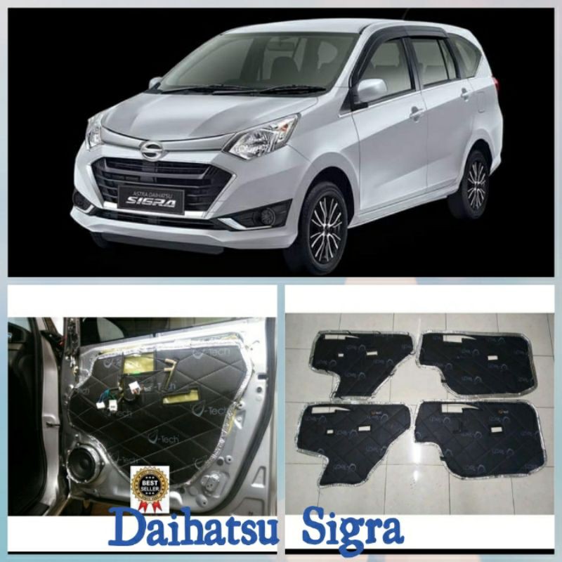 Daihatsu Sigra peredam suara pintu mobil