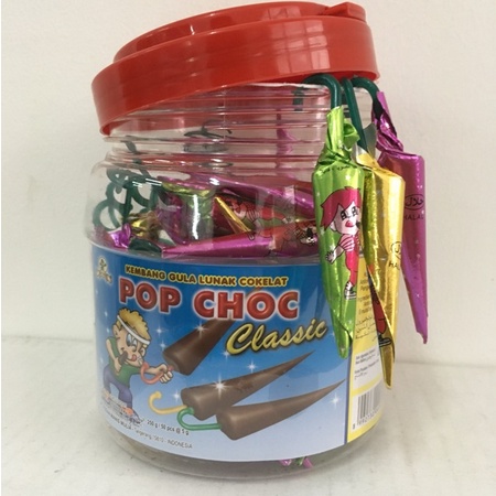 

RK60 Pop Choc Classic Cokelat Payung Kembang Gula Lunak Cokelat