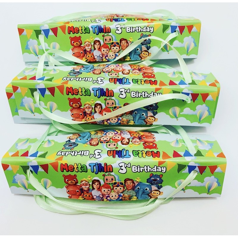 

Melon Label Goodie Bag / Kantong Snack Ulagn Tahun / Hampers / Souvenir Birthday