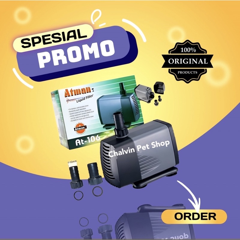 Pompa Air Water Pump ATMAN AT 106
