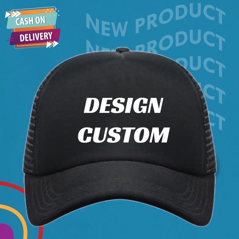 (COD) Topi Trucker Custom Design Sendiri / Trucker Hat Custom