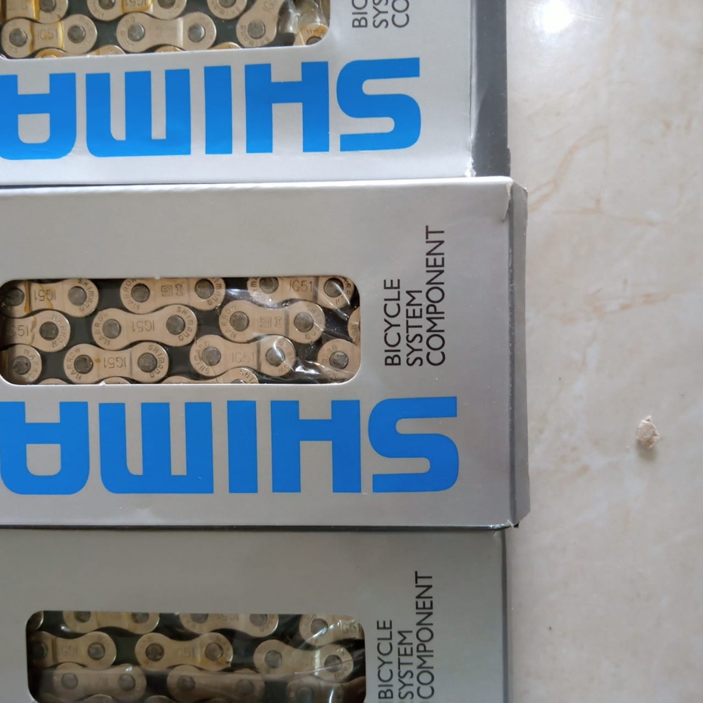 Rantai Shimano ig5 ig 51 untuk 5 6 7 8 Claris Speed S Rante Chain 116 Links Link L