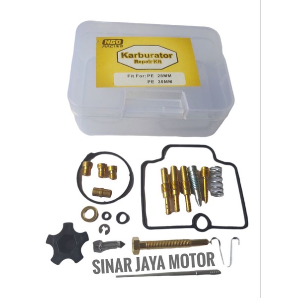 Repair kit Ngo Pwk 24 26 28 30 32 34 Pe 28 30 - set pilot jet main jet stelan jarum set