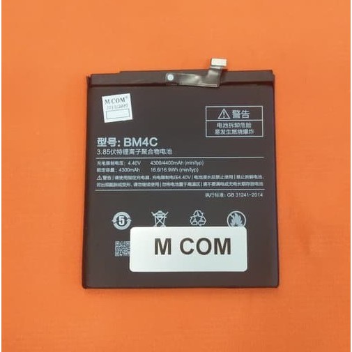 Battery Batre Baterai Mcom Xiaomi Mi Mix 1 MiMix 1 - BM4C BM 4C