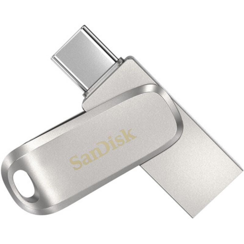 Sandisk Ultra Dual Drive Luxe USB 3.1 Type C - 1TB/512GB/256GB/128GB