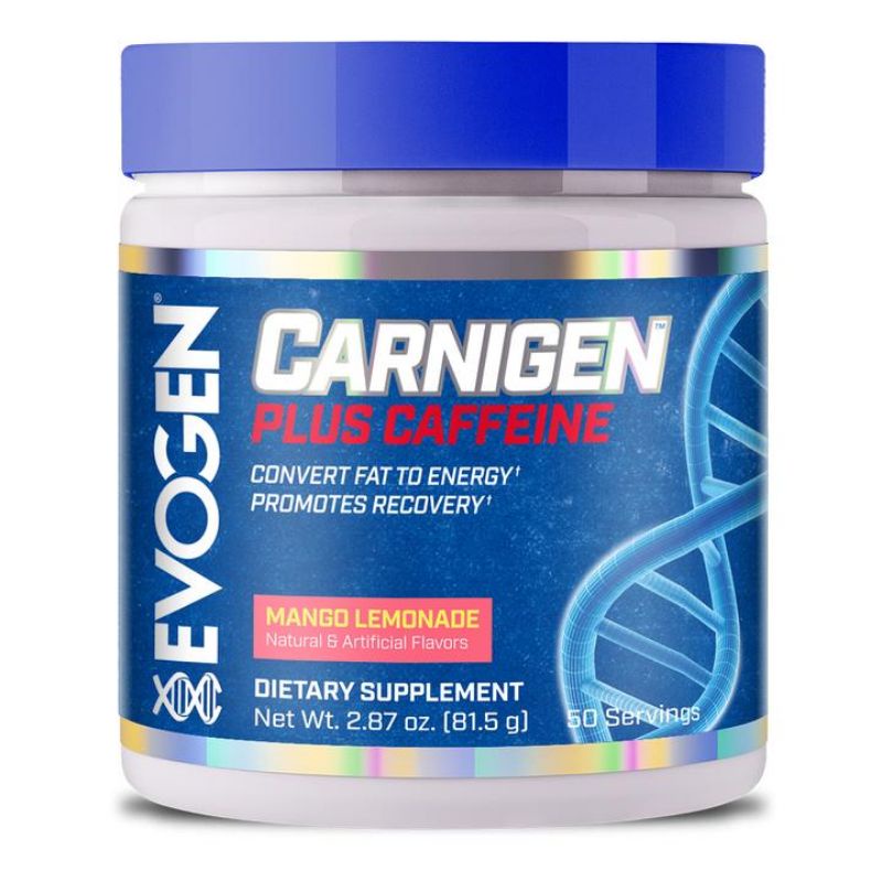 Jual Evogen Carnigen Fat Burner Plus Caffeine 50 Serving Shopee Indonesia