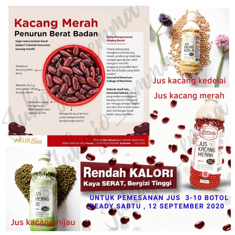 

JUKAJO JUS KACANG HIJAU [OPEN ORDER/ RESSELER]